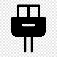 USB Cables, Charging cables, Data cables, USB Cable icon svg