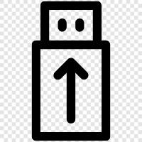 USB Charger, USB Adapter, USB Flash Drive, USB Mouse icon svg