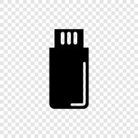 usb drive, flash drive, portable hard drive, external hard drive icon svg