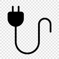 USB, charger, lightning, Apple icon svg