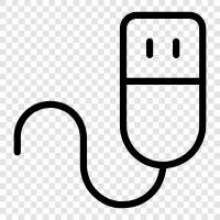 USB, Cable, Data Cable, Charging Cable icon svg