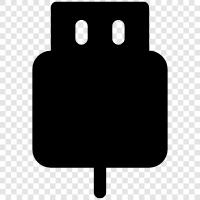 USB, Cable, Adapter, Adapter Cables icon svg