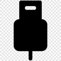 USB, Cable, Charger, Adapter icon svg