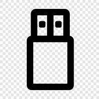 usb flash drive, usb flash disk, portable hard drive, external hard drive icon svg