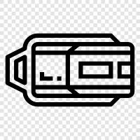 usb, flash, memory, portable ikon svg