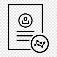 user data, user behaviour, user insights, user profiling icon svg