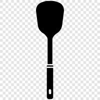 utensil, carving, flipping, flipping food icon svg