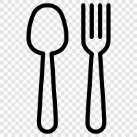 utensil, cooking, eating, silverware icon svg