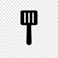 utensil, küche, kochen, hacken symbol