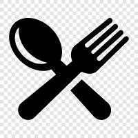 utensils, kitchen, dining, eating icon svg