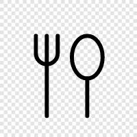 utensils, kitchen, eating, food icon svg