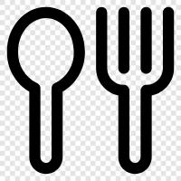 utensils, kitchen, dining, eating icon svg