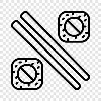 utensils, eating, cuisine, chopsticks icon svg