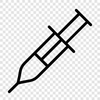 vaccines, injection, needles, drugs icon svg