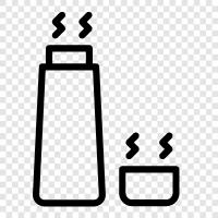 Vakuum, Isolierung, Flask, Flasche symbol