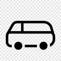 van, vans, vehicle, automotive icon svg