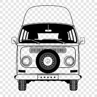 van, vans, van rental, van rental companies icon svg