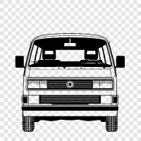 van, truck, cargo, transport icon svg