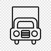 van delivery, cargo van, truck delivery, delivery truck icon svg