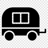 van living, campervan living, van camping, Living van icon svg