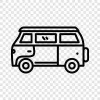 van rental, vans, rental vans, rental truck icon svg