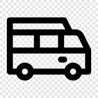 van, vans, vehicle, automotive icon svg