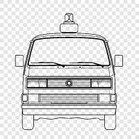 Vanagon, Vanagon Westfalia, Vanagon Safari, Van ikon svg