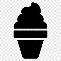 Vanilla, Strawberry, Chocolate, French Vanilla icon svg