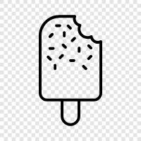 Vanilla Ice Cream, Chocolate Ice Cream, Strawberry Ice Cream, Mint Chocolate Ice icon svg