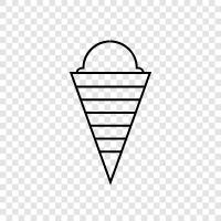 Vanilla, Chocolate, Cream, Sundae icon svg