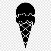 Vanilla, Chocolate, Parfait, Sundae icon svg