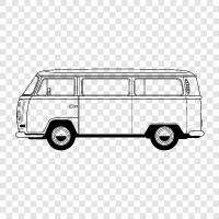 vans, vehicle, cars, driving icon svg