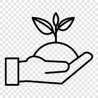 vegetable, fruits, flowers, trees icon svg