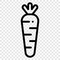 vegetable, health, vitamin A, beta carotene icon svg