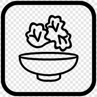 vegetables, fruits, oil, vinegar icon svg