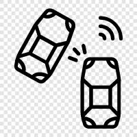 vehicle detection, car security, car tracking, car alarm icon svg