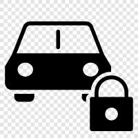 Vehicle Lock, Lock for Car, Car Door Lock, Car Lock icon svg