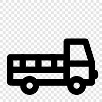 vehicle, trucking, transportation, Truck icon svg