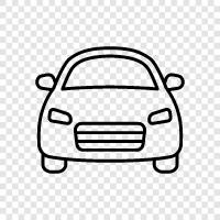 Vehicle, Driving, Road, Automobile icon svg