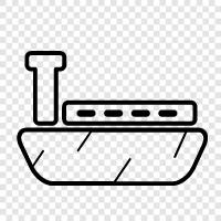 vessel, sailing, travel, vacation icon svg