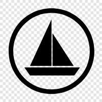 vessel, watercraft, maritime, cruise icon svg