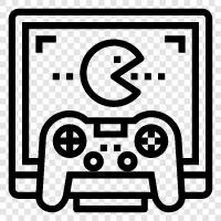 video, online, multiplayer, strategy icon svg