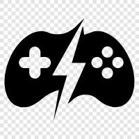 video, game, play, computer icon svg