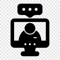 video call, desktop video call, video icon svg