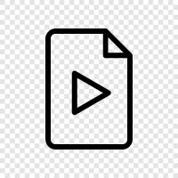 Video Clip, Movie, Film, Movie Clip icon svg