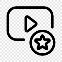 Videobearbeitung symbol