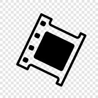 video editing, video production, video hosting, video streaming icon svg