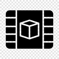 video editing, video production, video hosting, video streaming icon svg