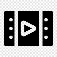 Video Editing, Video Creation, Video Production, Video Editing Software icon svg