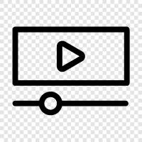 Video Editor, Movie player, Movie editor, Video Player icon svg